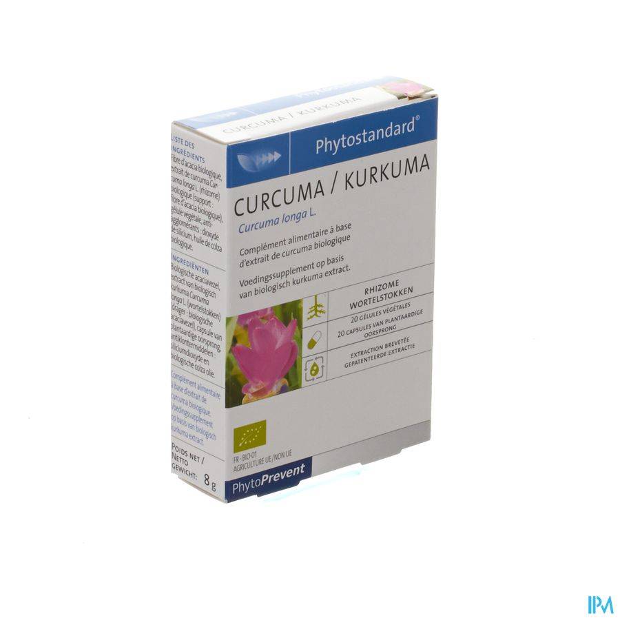 PHYTOSTANDARD CURCUMA CAPS 20