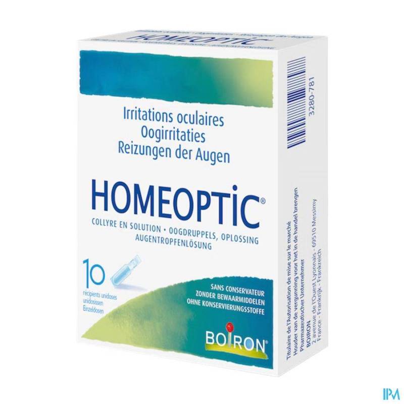 HOMEOPTIC UNIDOSES 10 X 0,4ML BOIRON