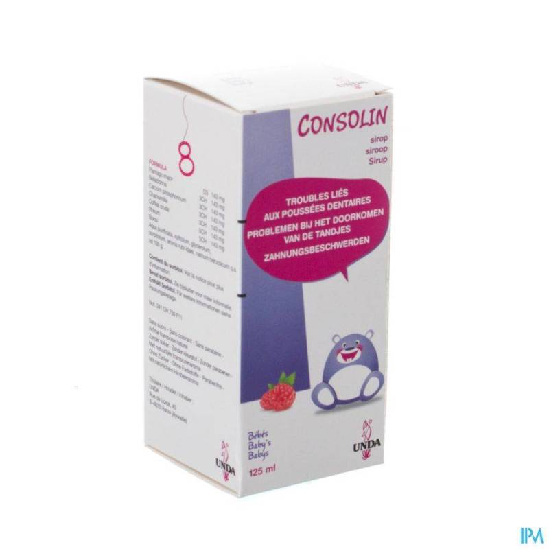 CONSOLIN SIROP ENFANTS 125ML UNDA