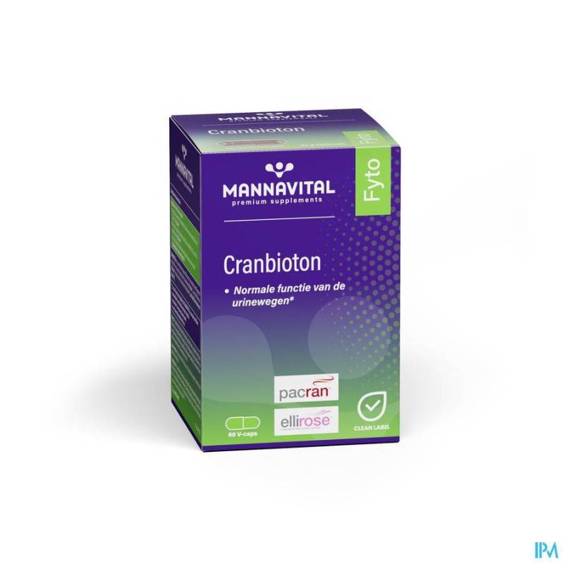 Mannavital Cranbioton V-caps 60