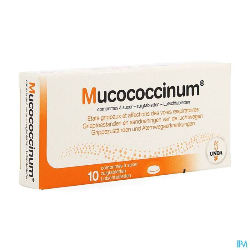 MUCOCOCCINUM COMP 200 BLISTER 10 UNDA