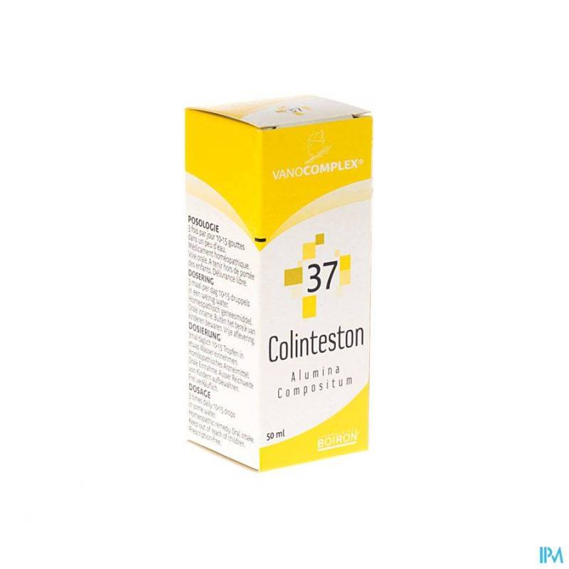 VANOCOMPLEX N37 COLINTESTON GUTT 50ML UNDA