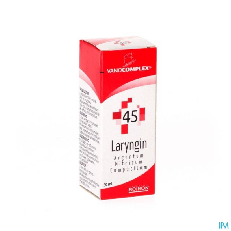 Vanocomplex N45 Laryngin Gutt 50ml Unda