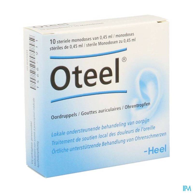 OTEEL GUTT AURICULAIRES FIOL 10X0,45ML HEEL