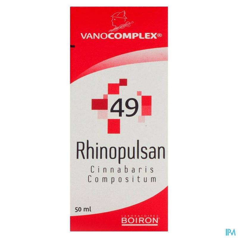 VANOCOMPLEX N49 RHINOPULSAN GUTT 50ML UNDA