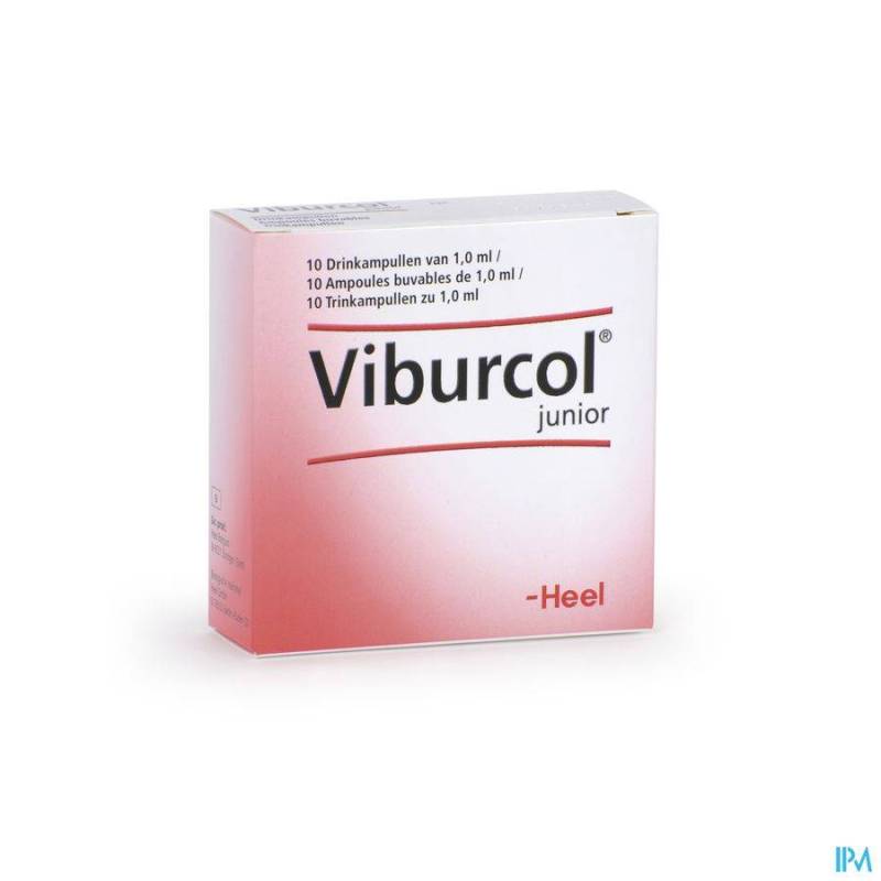 VIBURCOL JUNIOR FIOL 10X1ML HEEL