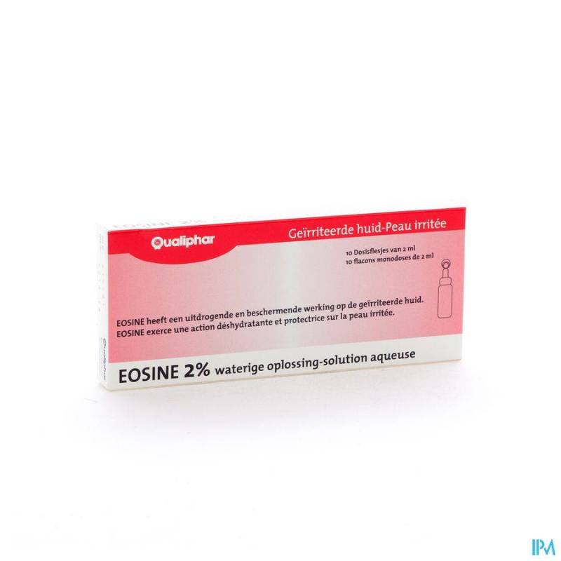 EOSINE 2% QUALIPHAR MONODOSISSEN AMP 10X2ML