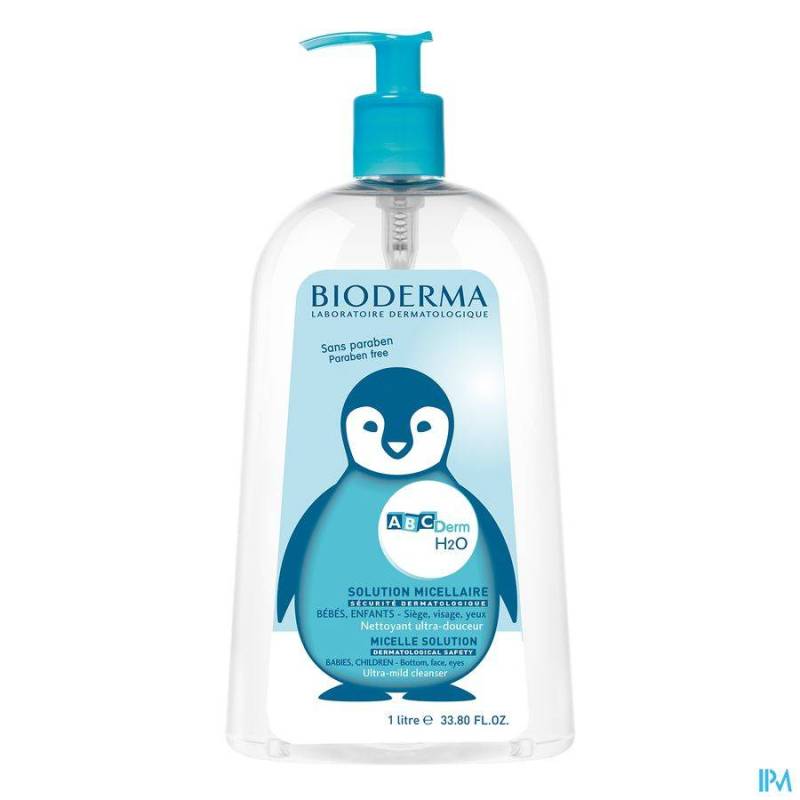 Bioderma Abc Derm H2o Reinig.z/spoelen Kind 1l