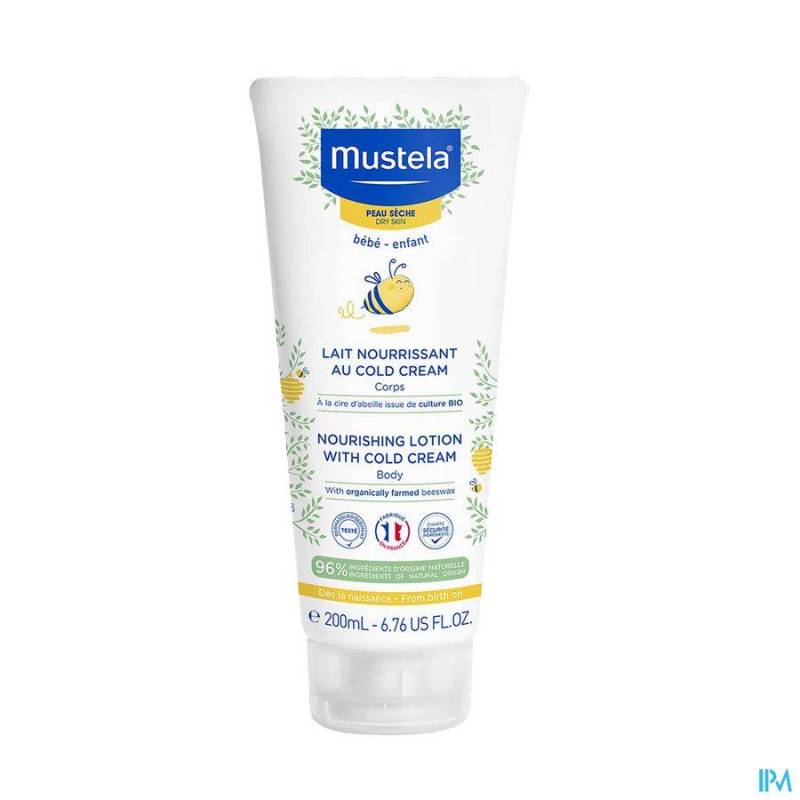 MUSTELA PS LAIT NOURRISSANT COLD CREAM 200ML