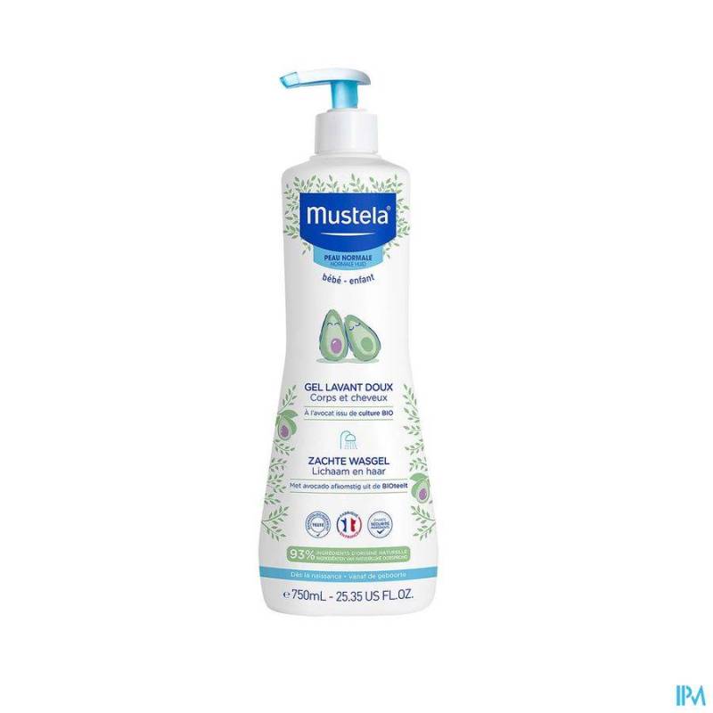 MUSTELA PN GEL LAVANT DOUX 750ML