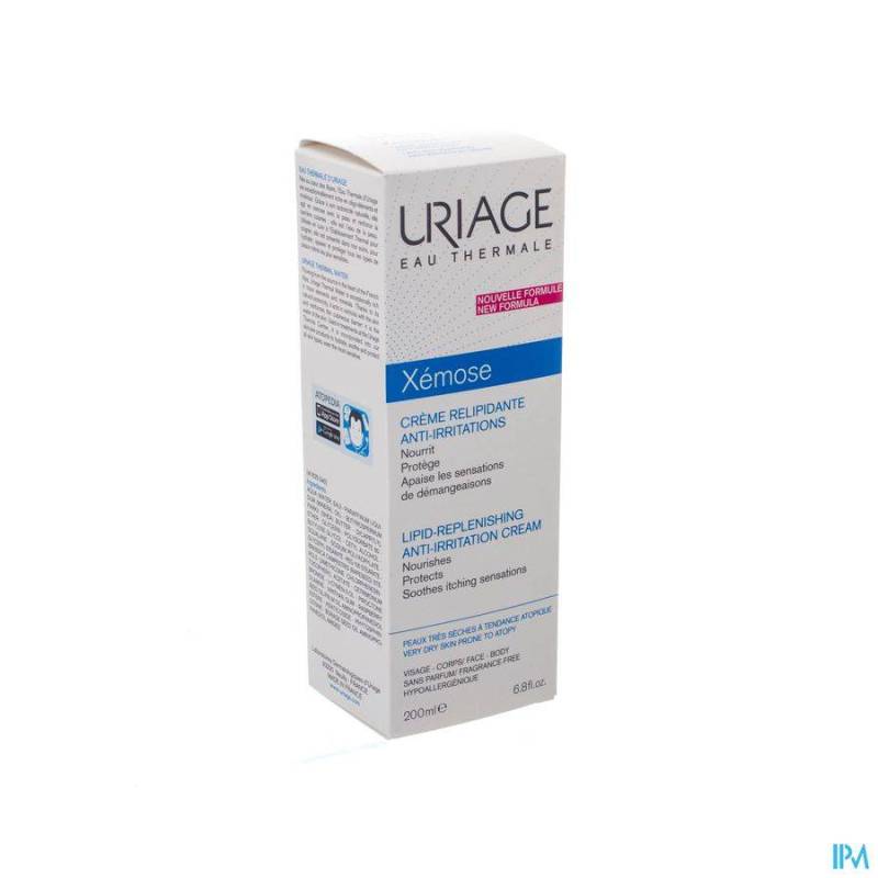 Uriage Xémose Crème Relipiderend Anti-Irritatie Tube 200ml