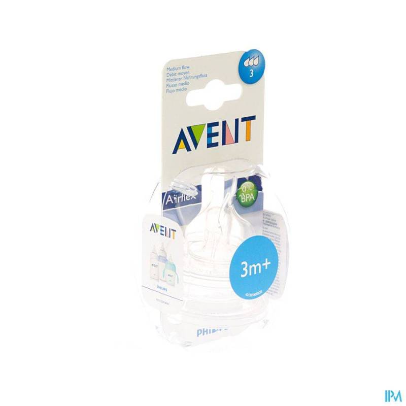 Avent Zuigspeen Medium 3gaten 2