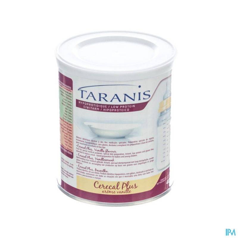 TARANIS FARIN CERECAL PLUS VANILLE 400G 4629