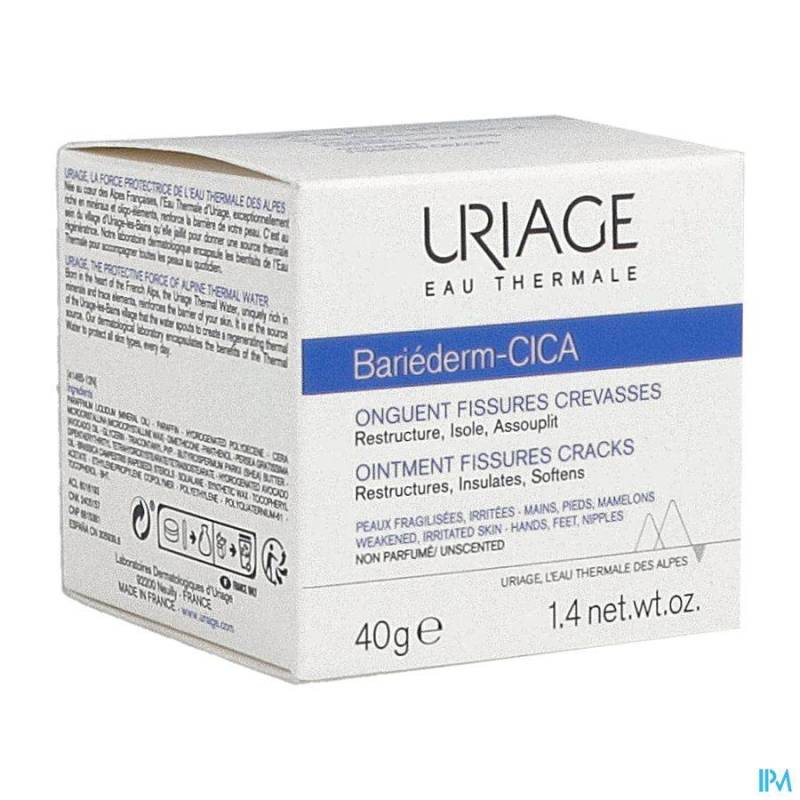 URIAGE BARIEDERM FISSURES-CREVASSES ONGUENT 40G