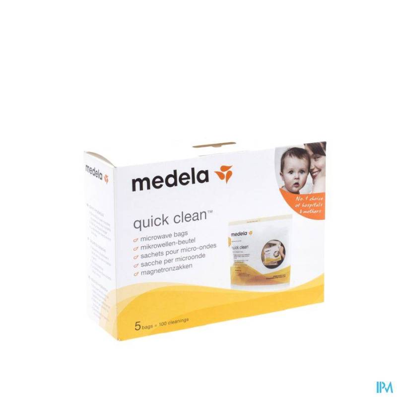 MEDELA QUICK CLEAN SACH STERILISAT. MICRO ONDES 5