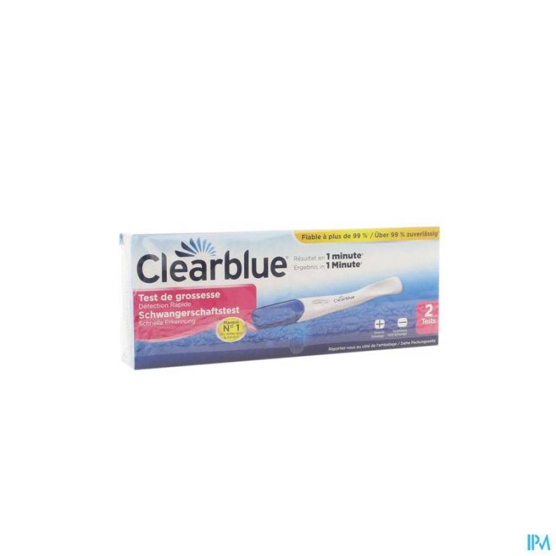 CLEARBLUE PLUS TEST GROSSESSE 2