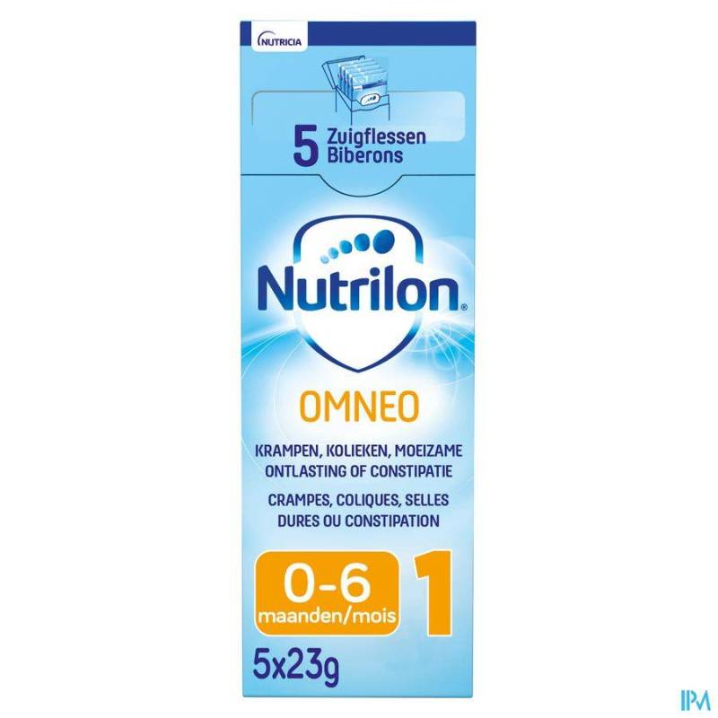 NUTRILON OMNEO 1 LAIT NOURRIS. PDR TRIALPACK 5X23G