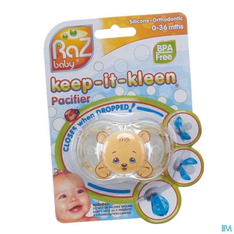 Raz Baby Keep It Clean Fopsp Bobby Bear