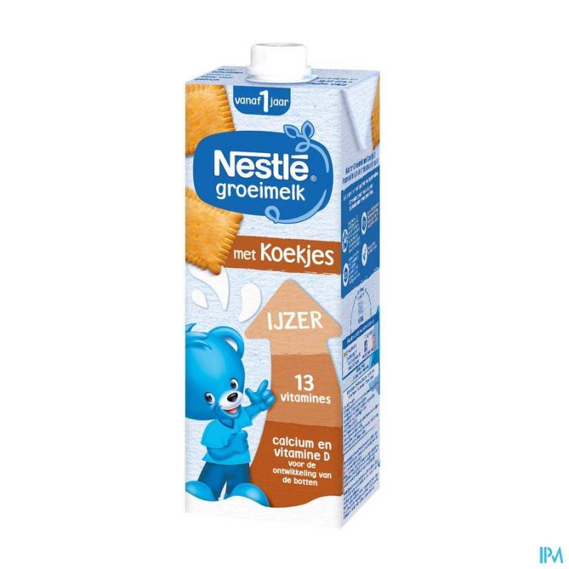 Nestle Groeimelk 1+ Koekjes Tetra 1l