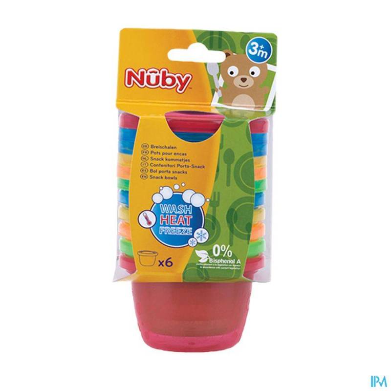 NUBY BOL PP 300ML AVEC COUVERCLE 6