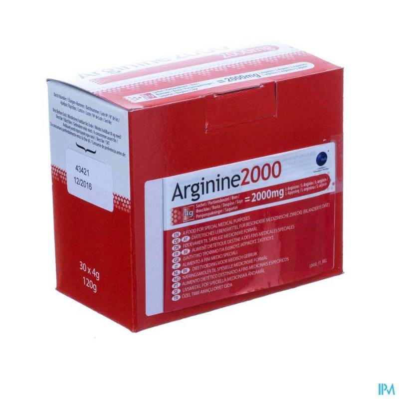 ARGININE 2000 PDR SACHET 30X4G