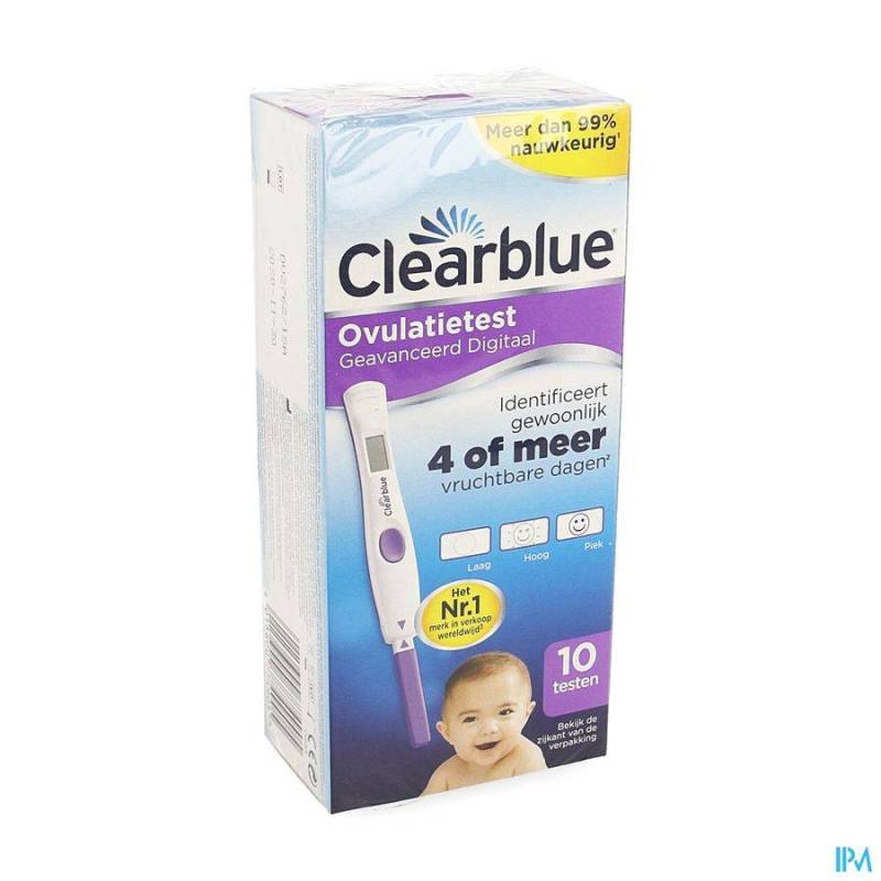 CLEARBLUE ADVANCED TEST OVULATION 10