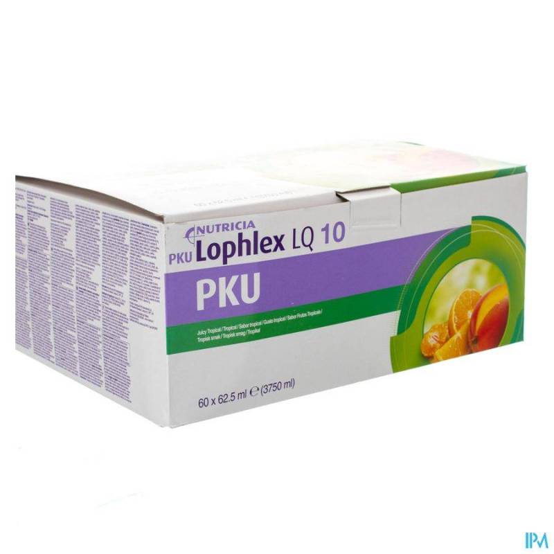 Pku Lophlex Lq 10 Juicy Tropical 60x62,5ml