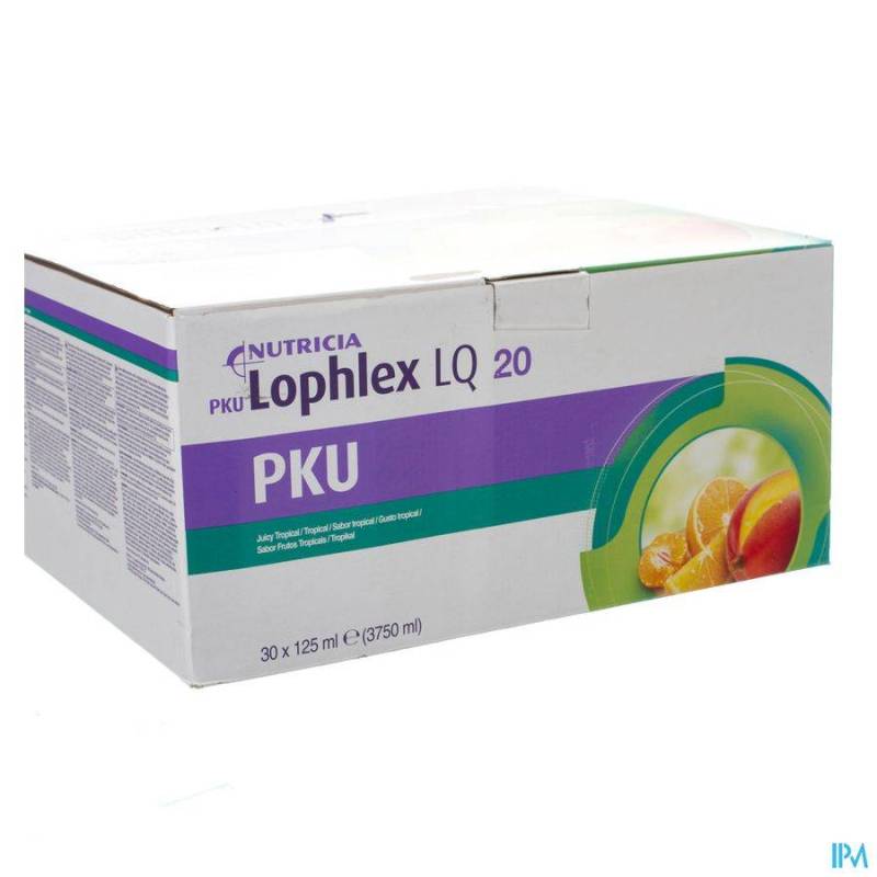 Pku Lophlex Lq 20 Juicy Tropical 30x125,0ml