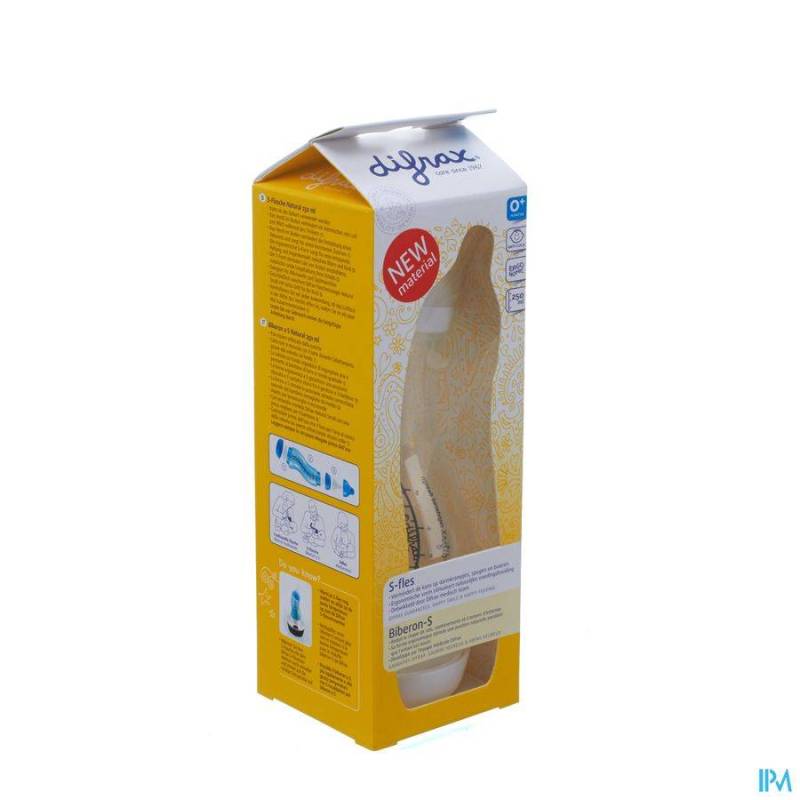 DIFRAX BIBERON-S NATURAL BLANC 250ML