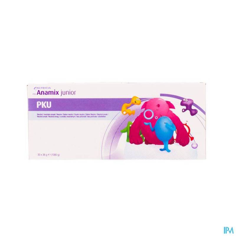 Pku Anamix Junior Neutraal Zakje 30x36g