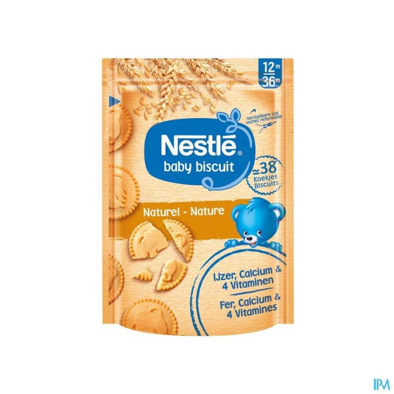 Nestle Biscuits Natuur Zakje 180g