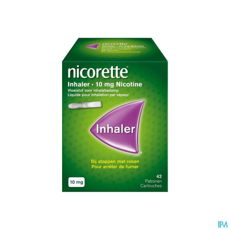 NICORETTE INHALER 10MG 42 + EMBOUT