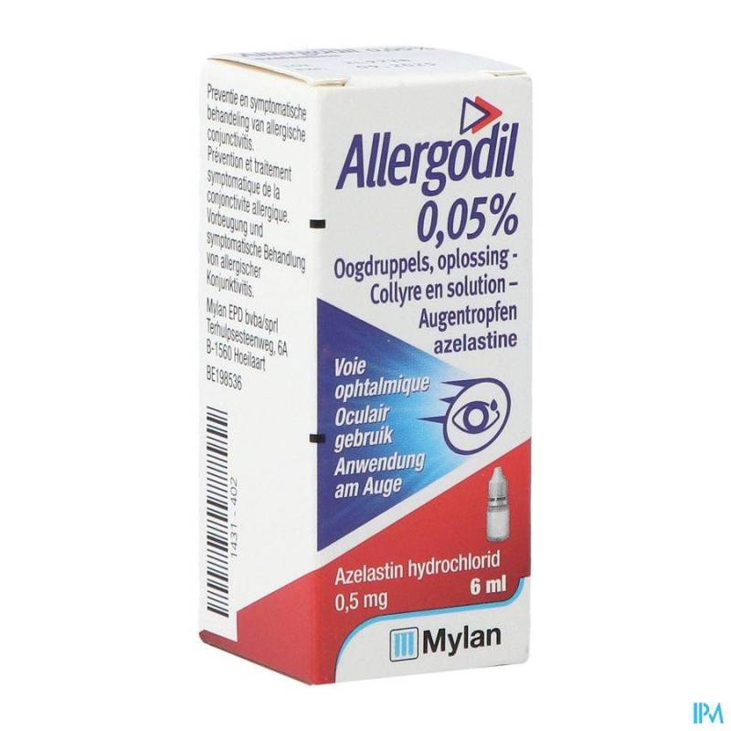 Allergodil Oogdruppels 6ml