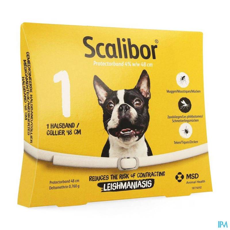 Scalibor Halsband 48cm Hond