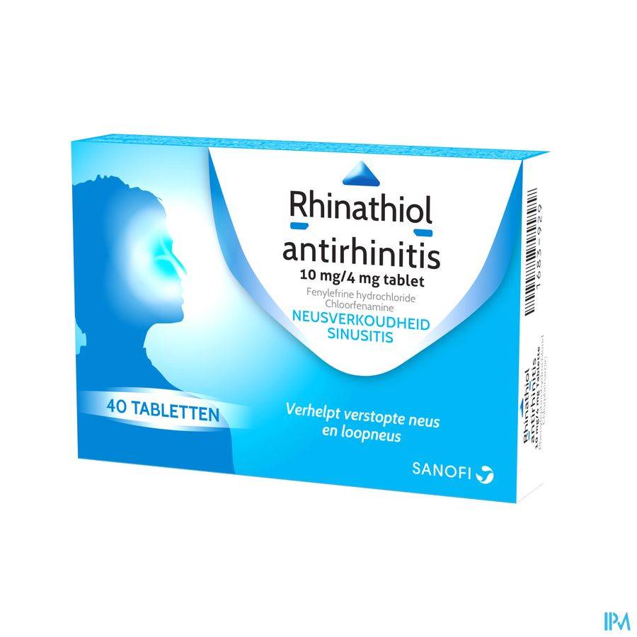 Rhinathiol Antirhinitis 40 Tabletten