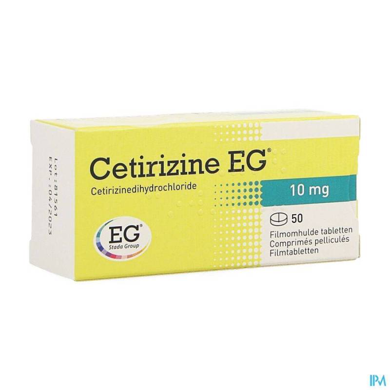 Cetirizine EG 10mg 50 Tabletten  - Generisch