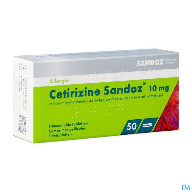 Cetisandoz Sandoz Comp 50 X 10mg  - Generisch