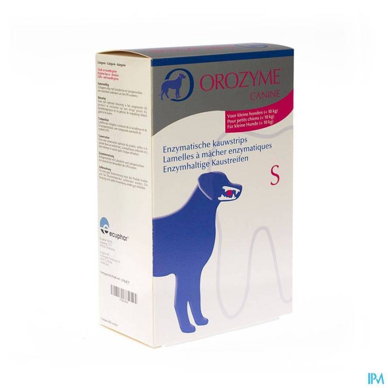 Orozyme Canine S Kauwstrips Enzym.hond 