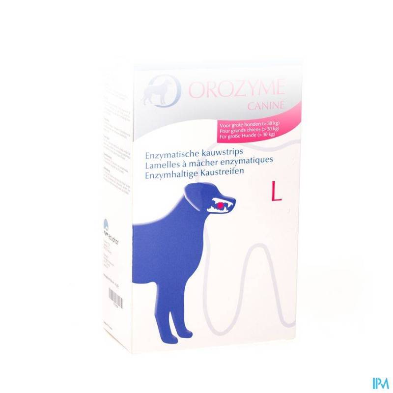 OROZYME CANINE L LAMELLE ENZYM.CHIEN >30KG 141G