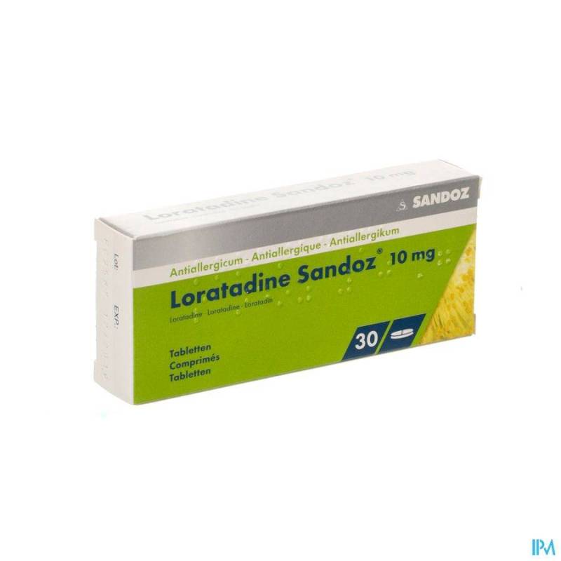 LORATADINE SANDOZ COMP 30 X 10 MG  - Generisch