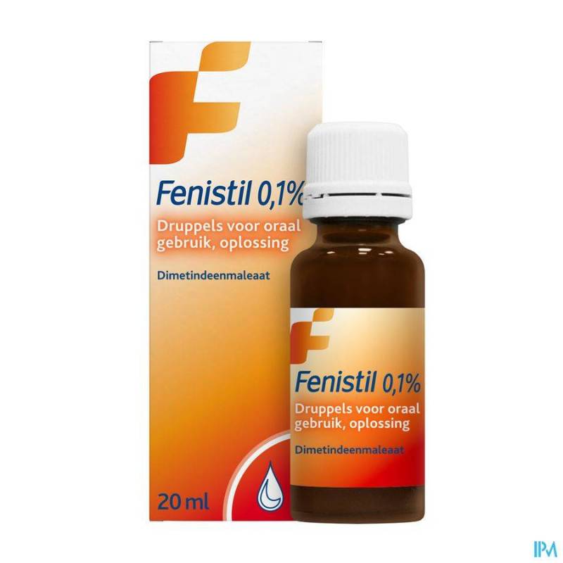 Fenistil 0,1% Drinkbare Oplossing 1mg/ml Druppels 20ml