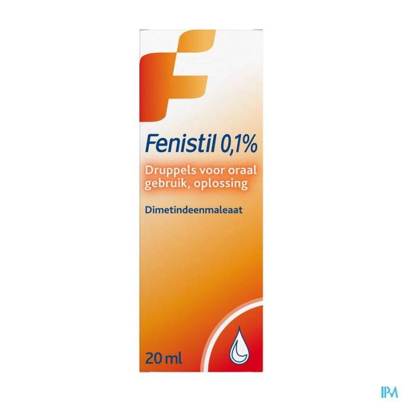 FENISTIL 0,1% SOL BUVABLE 1MG/ML GUTT 20ML