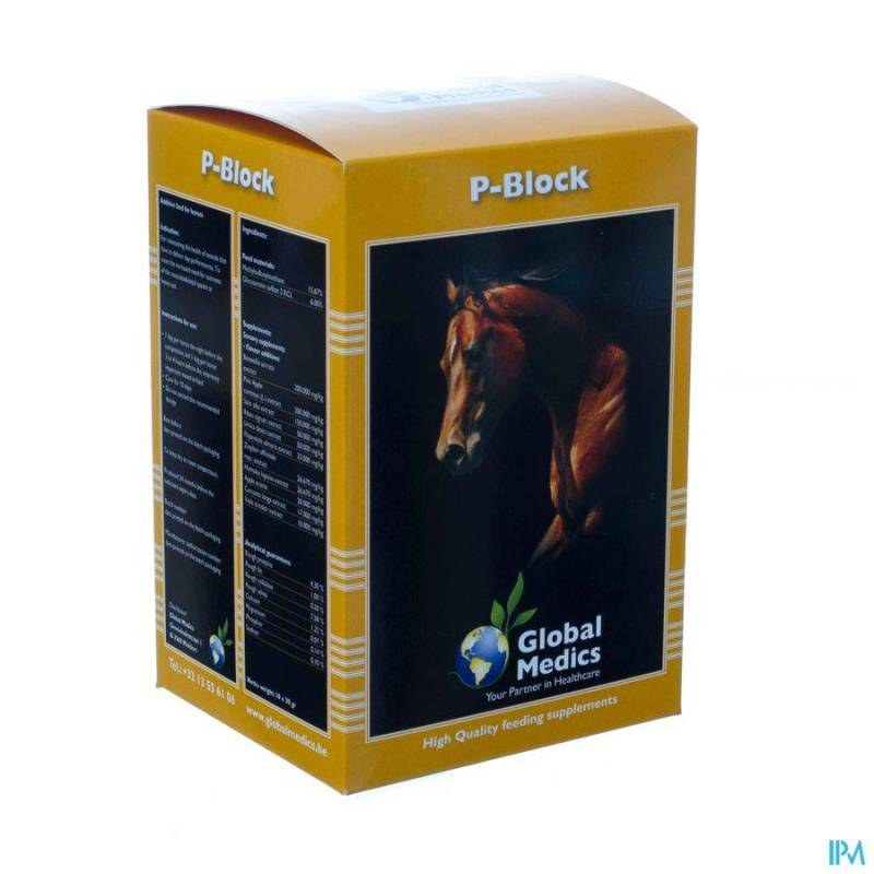 P-BLOCK CHEVAUX PDR SACH 10X30G