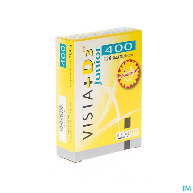 Vista-D3 Junior 400 I.E. 120 Smelttabletten