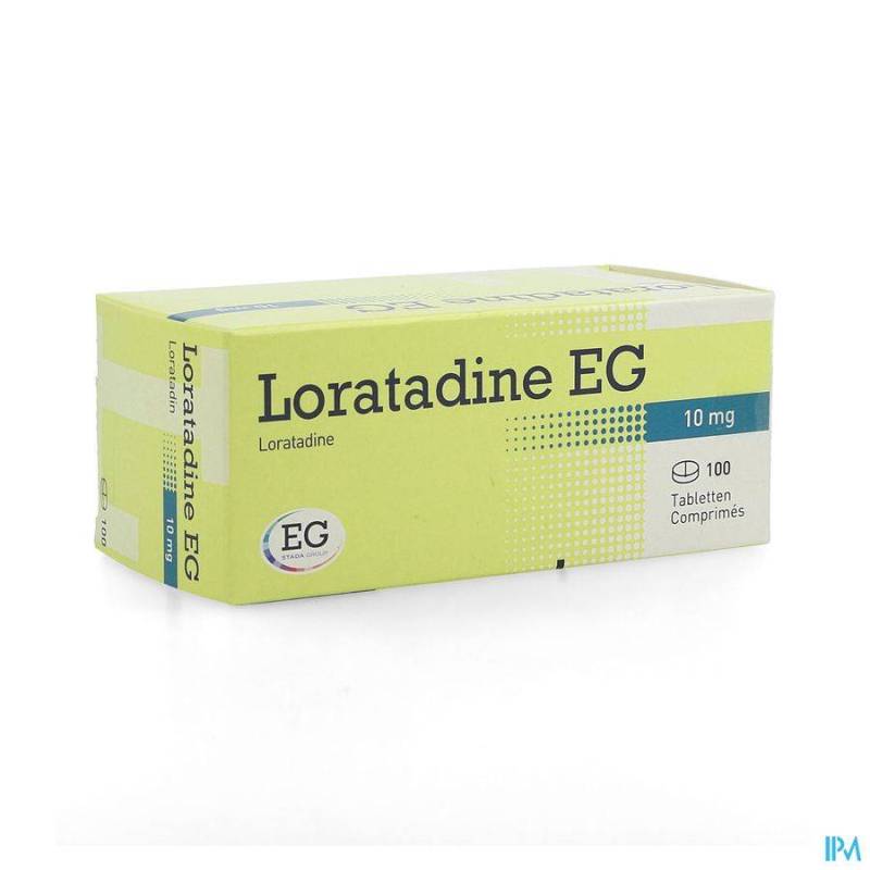 LORATADINE EG 10 MG TABL 100 X 10 MG  - Generisch