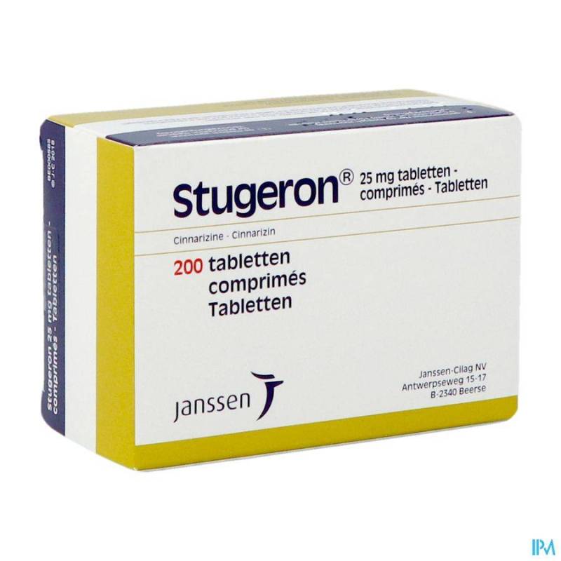 Stugeron Tabletten 200 X 25mg