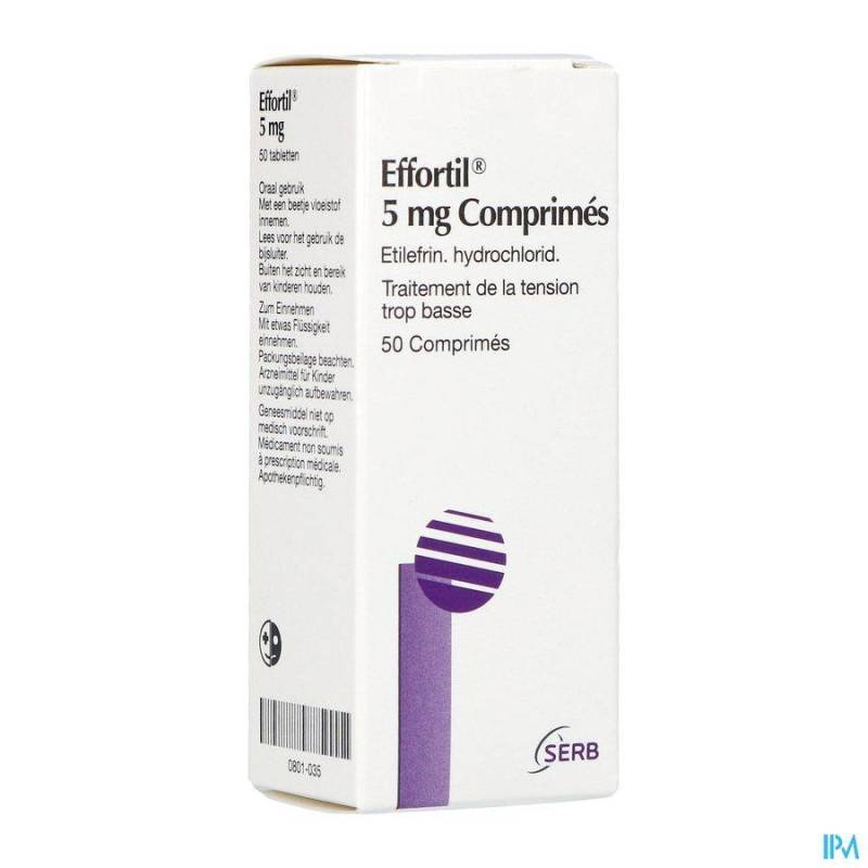 Effortil 5mg 50 Tabletten