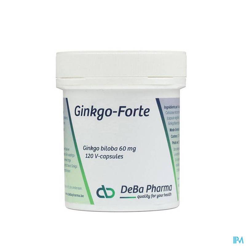 Ginkgo Forte Capsules  120x60mg Deba