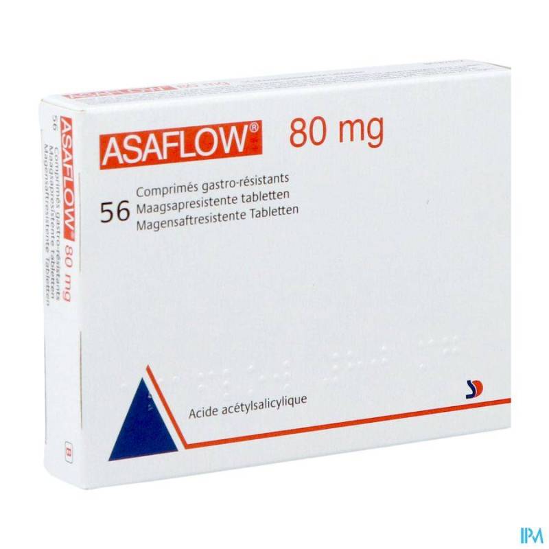 ASAFLOW 80MG COMP GASTRO RESIST BLI 56X 80MG