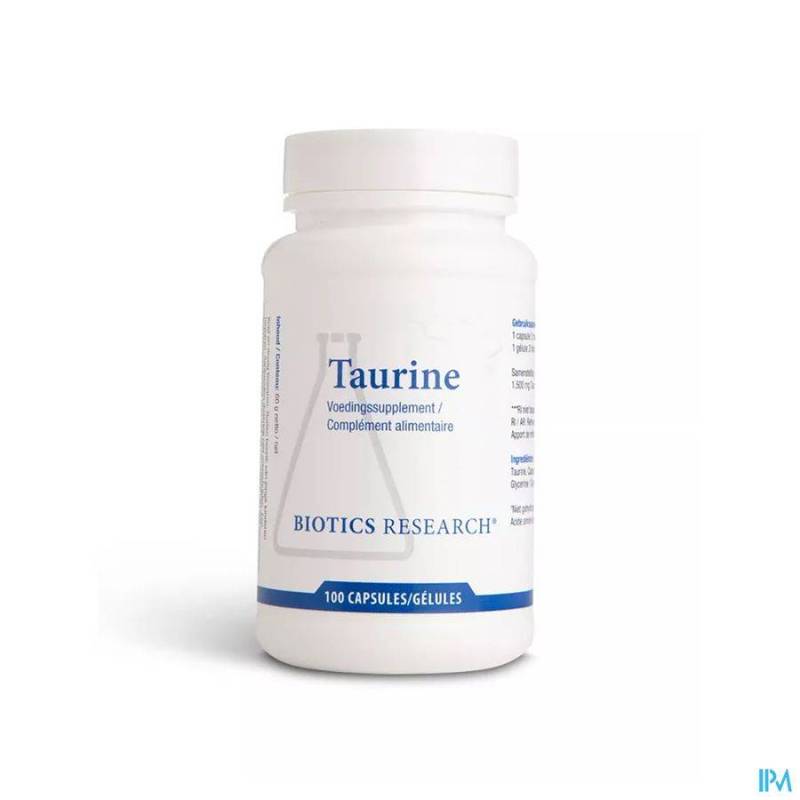 Taurine Biotics Capsules  100x500mg